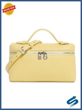 Faux Leather Crossbody Bag Top-Handle Mini Purse for Women